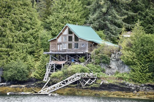 They even have their own saw mill to cut wood for the homes.